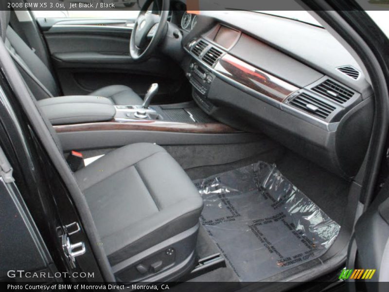 Jet Black / Black 2008 BMW X5 3.0si