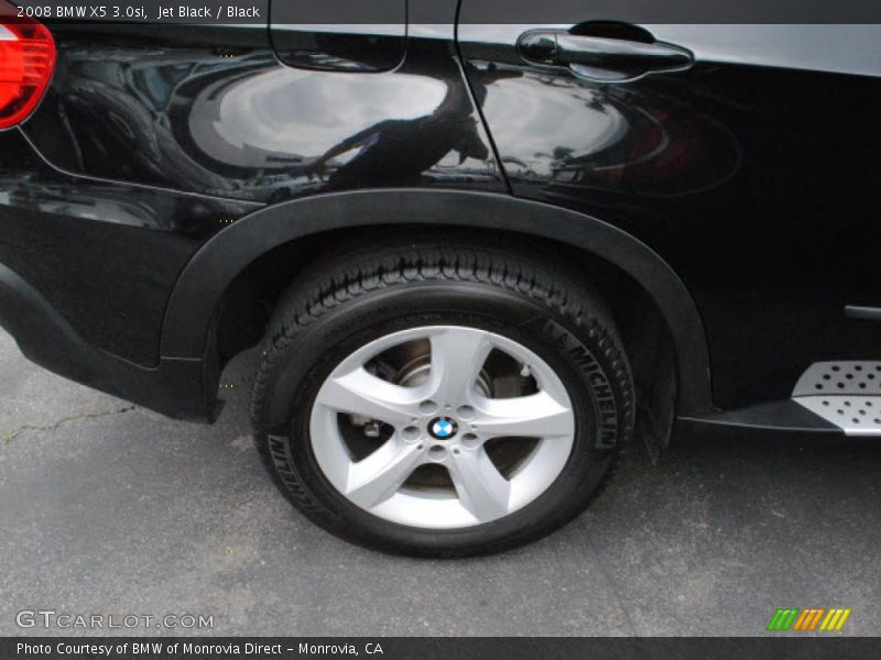 Jet Black / Black 2008 BMW X5 3.0si