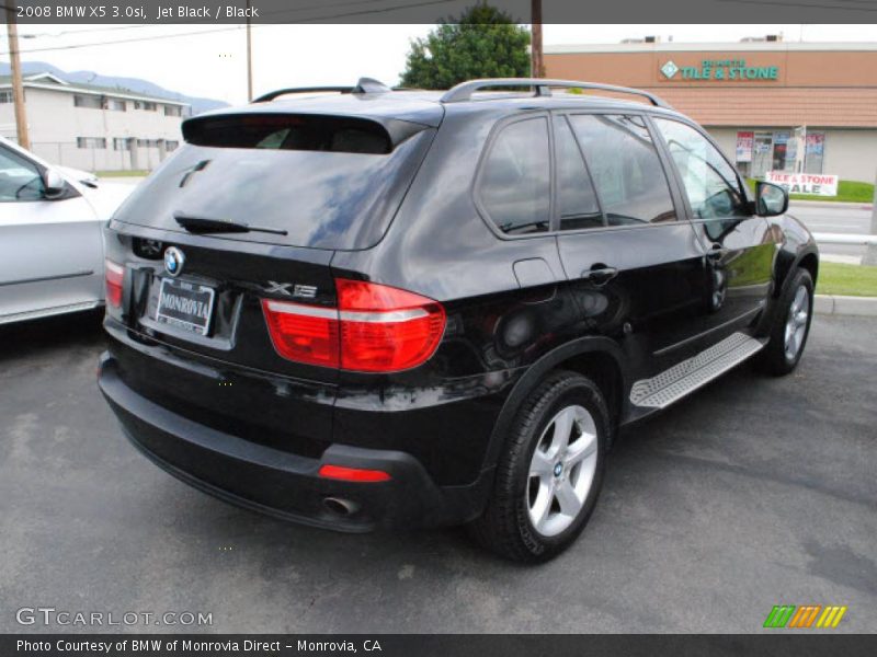 Jet Black / Black 2008 BMW X5 3.0si