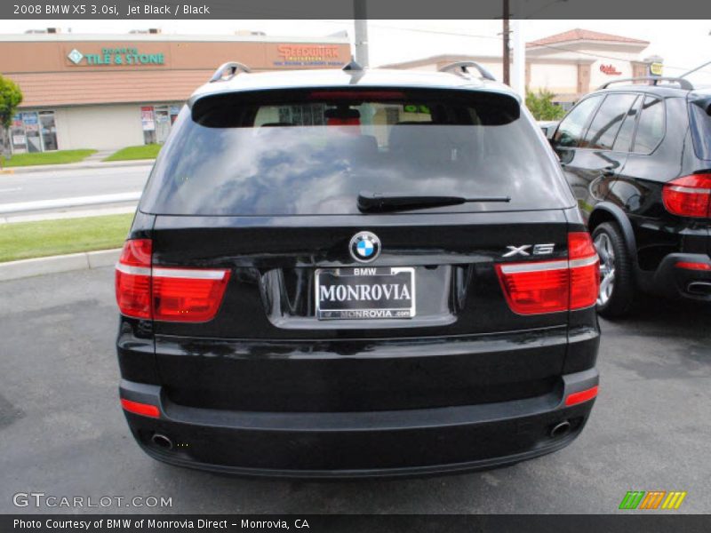 Jet Black / Black 2008 BMW X5 3.0si