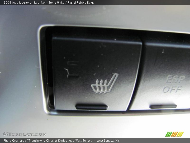 Stone White / Pastel Pebble Beige 2008 Jeep Liberty Limited 4x4