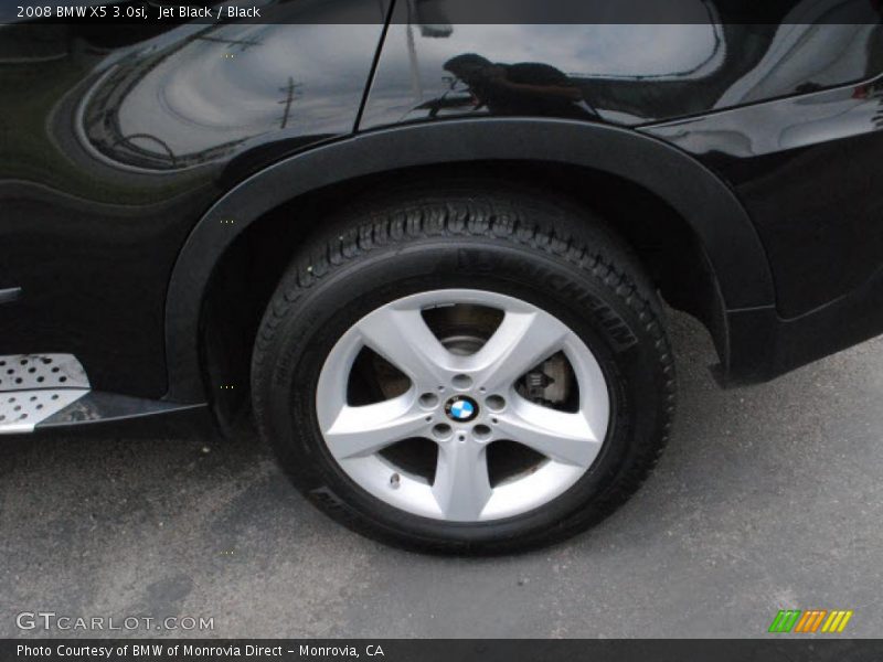 Jet Black / Black 2008 BMW X5 3.0si