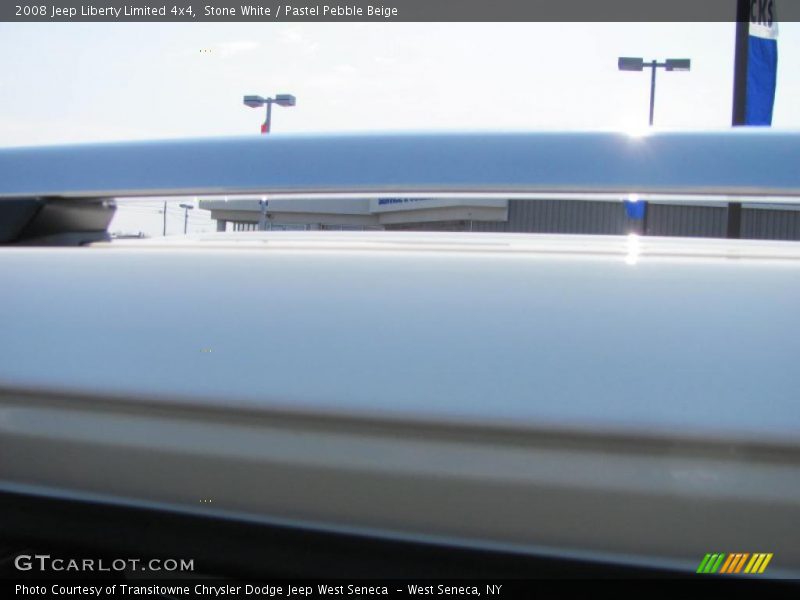 Stone White / Pastel Pebble Beige 2008 Jeep Liberty Limited 4x4
