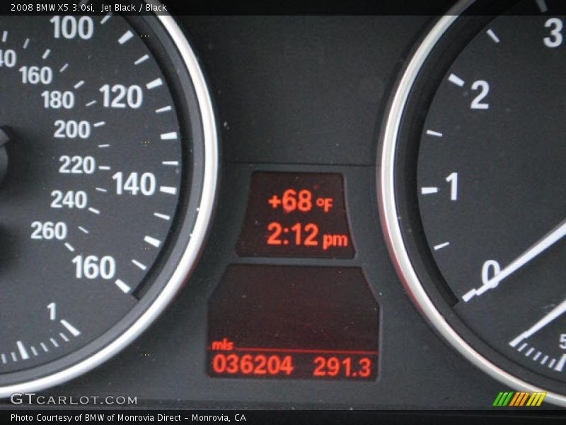 Jet Black / Black 2008 BMW X5 3.0si