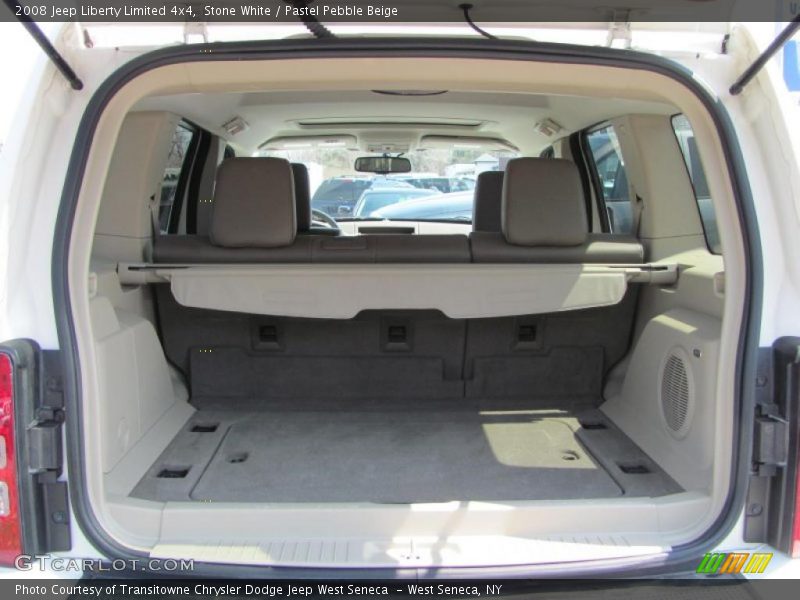 Stone White / Pastel Pebble Beige 2008 Jeep Liberty Limited 4x4