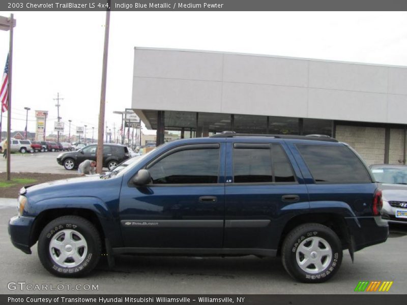 Indigo Blue Metallic / Medium Pewter 2003 Chevrolet TrailBlazer LS 4x4