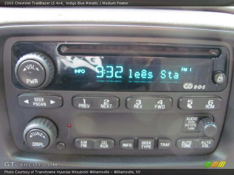 Indigo Blue Metallic / Medium Pewter 2003 Chevrolet TrailBlazer LS 4x4