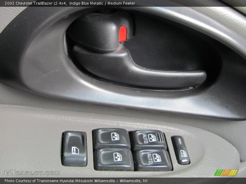 Indigo Blue Metallic / Medium Pewter 2003 Chevrolet TrailBlazer LS 4x4