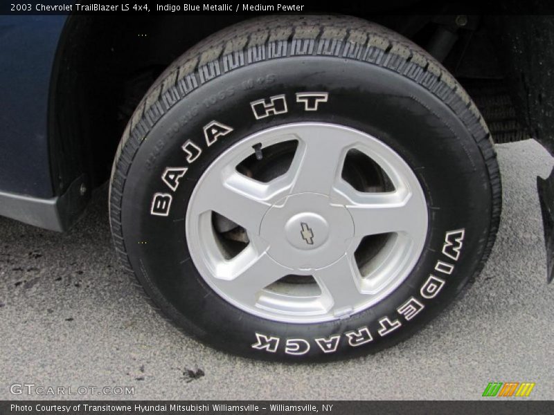 Indigo Blue Metallic / Medium Pewter 2003 Chevrolet TrailBlazer LS 4x4