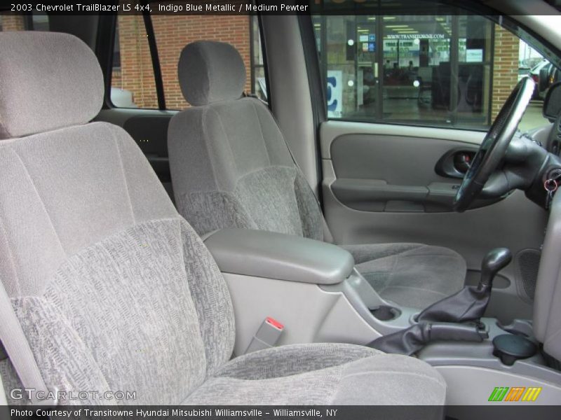 Indigo Blue Metallic / Medium Pewter 2003 Chevrolet TrailBlazer LS 4x4