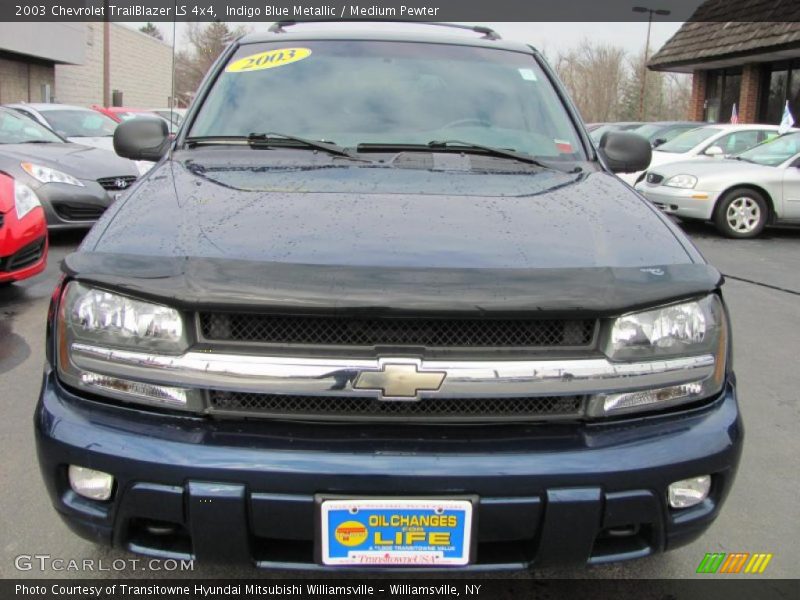 Indigo Blue Metallic / Medium Pewter 2003 Chevrolet TrailBlazer LS 4x4
