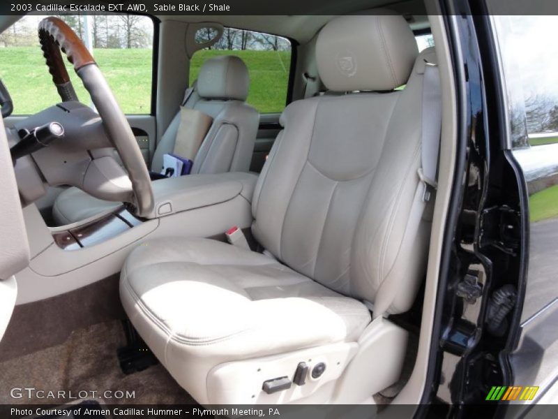  2003 Escalade EXT AWD Shale Interior