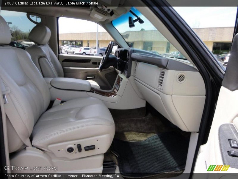 Sable Black / Shale 2003 Cadillac Escalade EXT AWD