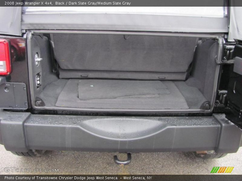 Black / Dark Slate Gray/Medium Slate Gray 2008 Jeep Wrangler X 4x4