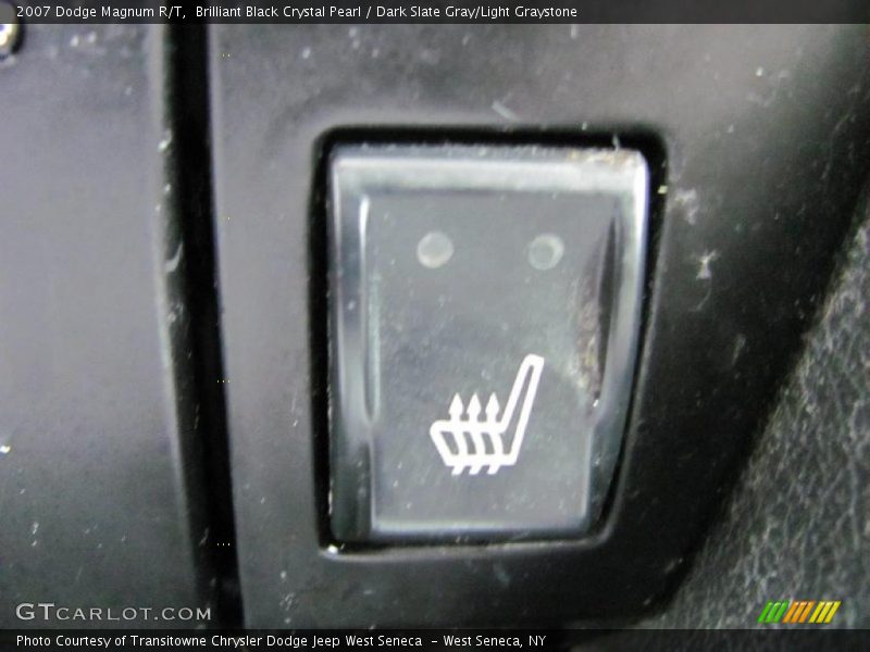 Brilliant Black Crystal Pearl / Dark Slate Gray/Light Graystone 2007 Dodge Magnum R/T