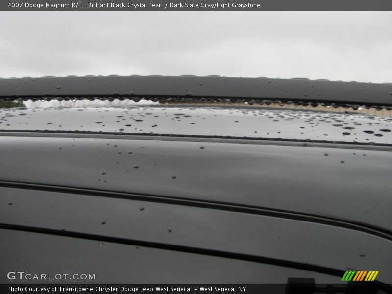 Brilliant Black Crystal Pearl / Dark Slate Gray/Light Graystone 2007 Dodge Magnum R/T