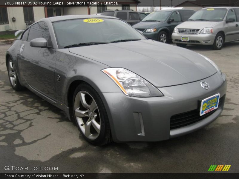 Silverstone Metallic / Charcoal 2005 Nissan 350Z Touring Coupe