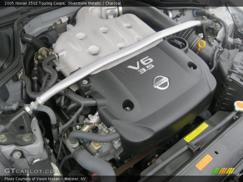 Silverstone Metallic / Charcoal 2005 Nissan 350Z Touring Coupe