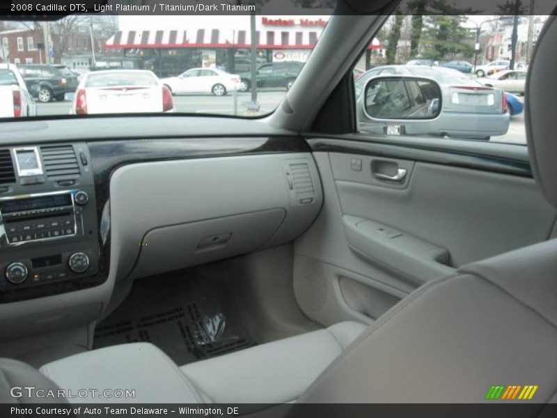 Light Platinum / Titanium/Dark Titanium 2008 Cadillac DTS