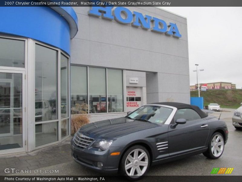 Machine Gray / Dark Slate Gray/Medium Slate Gray 2007 Chrysler Crossfire Limited Roadster