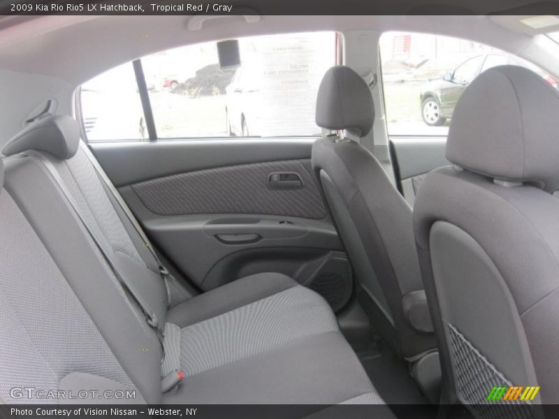 Tropical Red / Gray 2009 Kia Rio Rio5 LX Hatchback