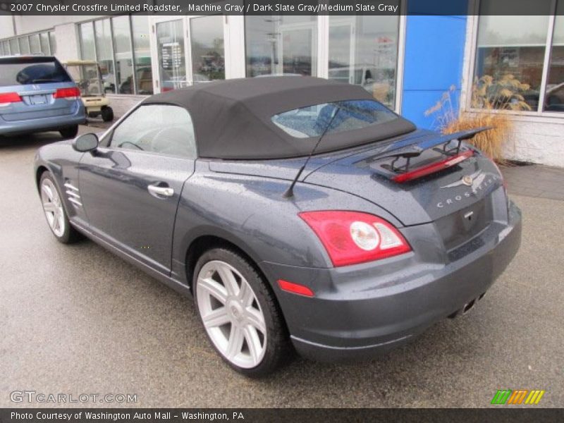 Machine Gray / Dark Slate Gray/Medium Slate Gray 2007 Chrysler Crossfire Limited Roadster