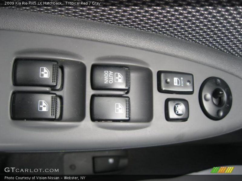 Tropical Red / Gray 2009 Kia Rio Rio5 LX Hatchback