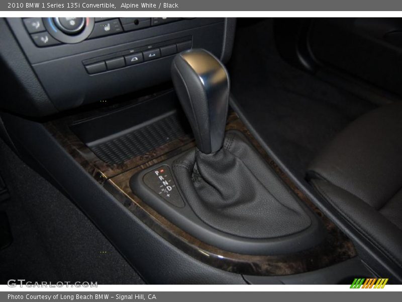  2010 1 Series 135i Convertible 6 Speed Steptronic Automatic Shifter