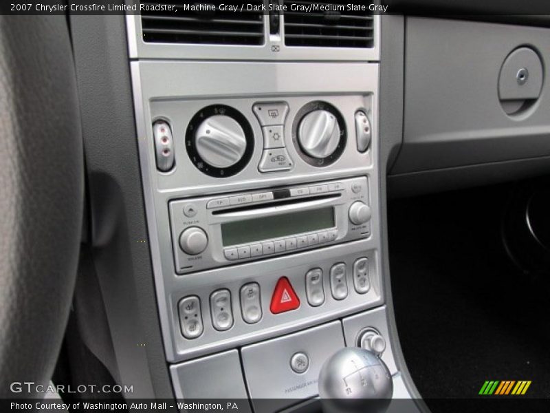 Controls of 2007 Crossfire Limited Roadster