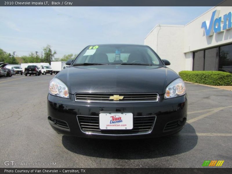 Black / Gray 2010 Chevrolet Impala LT