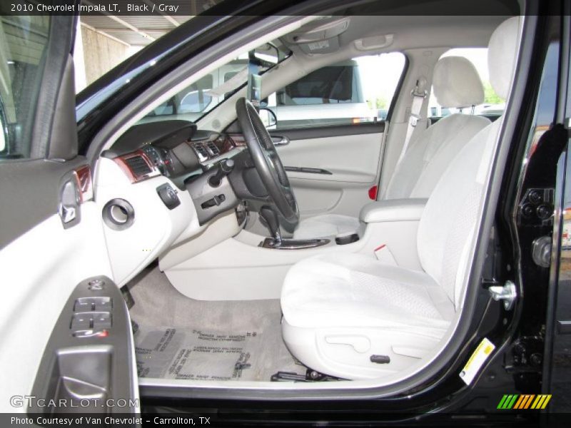 Black / Gray 2010 Chevrolet Impala LT