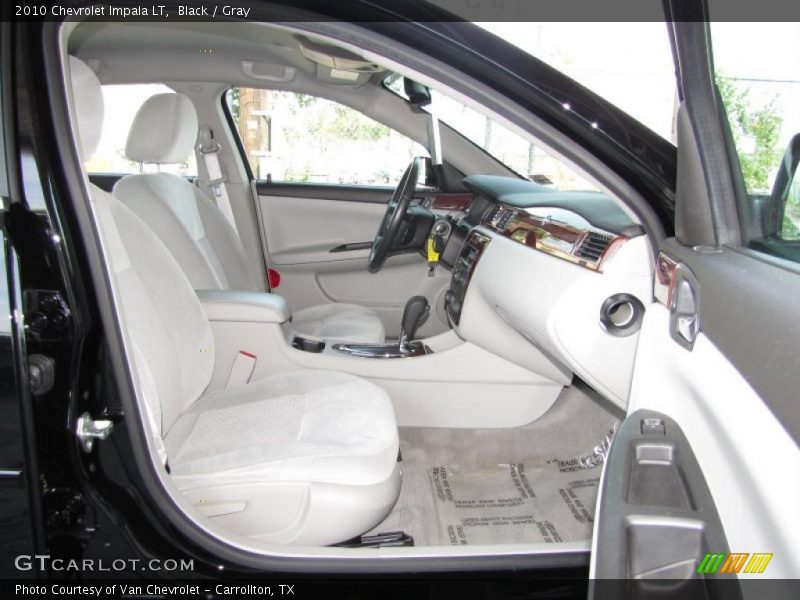 Black / Gray 2010 Chevrolet Impala LT