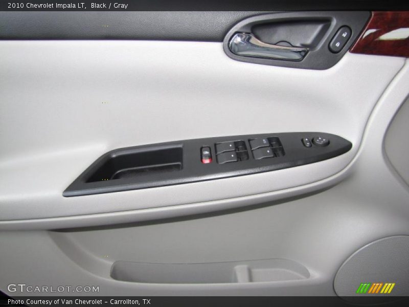 Black / Gray 2010 Chevrolet Impala LT