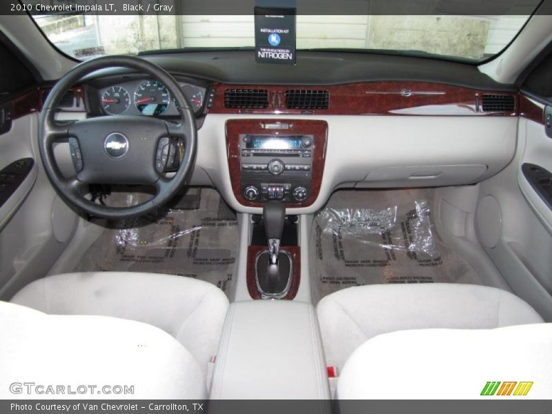 Black / Gray 2010 Chevrolet Impala LT