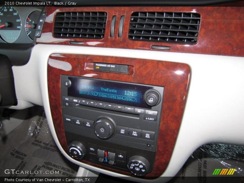 Black / Gray 2010 Chevrolet Impala LT