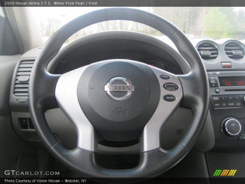 Winter Frost Pearl / Frost 2009 Nissan Altima 2.5 S