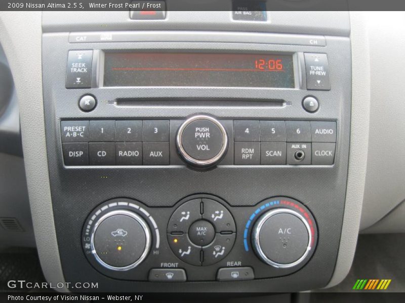 Winter Frost Pearl / Frost 2009 Nissan Altima 2.5 S