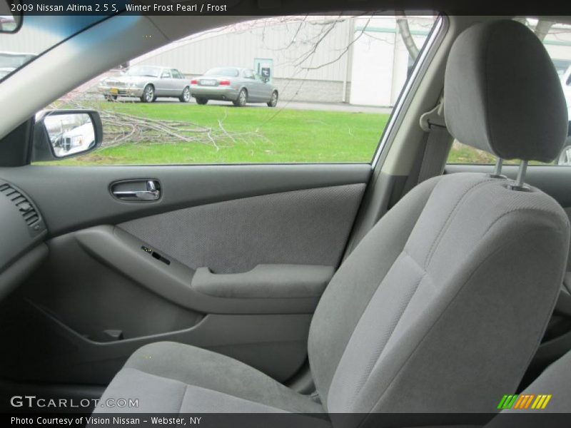 Winter Frost Pearl / Frost 2009 Nissan Altima 2.5 S
