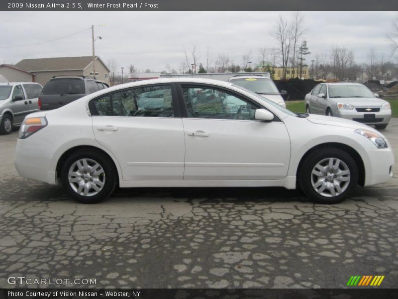 Winter Frost Pearl / Frost 2009 Nissan Altima 2.5 S