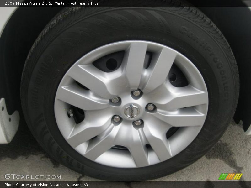 Winter Frost Pearl / Frost 2009 Nissan Altima 2.5 S