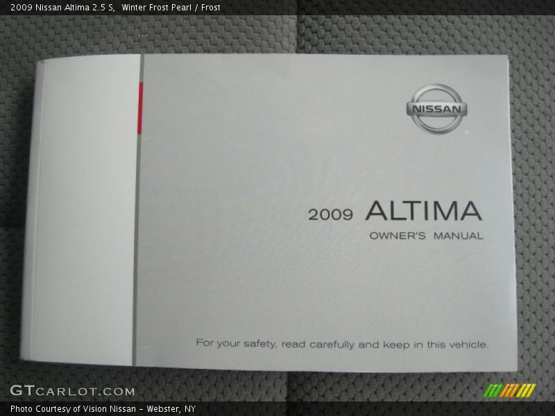Winter Frost Pearl / Frost 2009 Nissan Altima 2.5 S