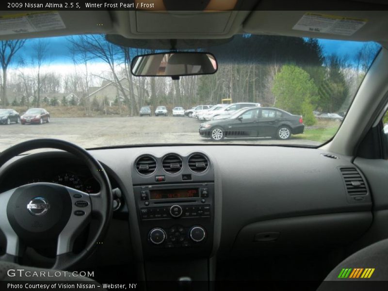 Winter Frost Pearl / Frost 2009 Nissan Altima 2.5 S