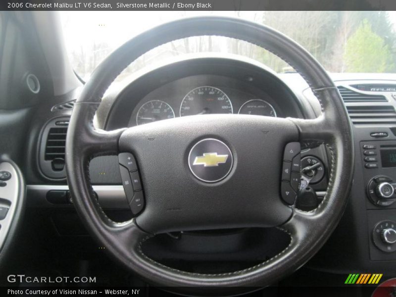 Silverstone Metallic / Ebony Black 2006 Chevrolet Malibu LT V6 Sedan