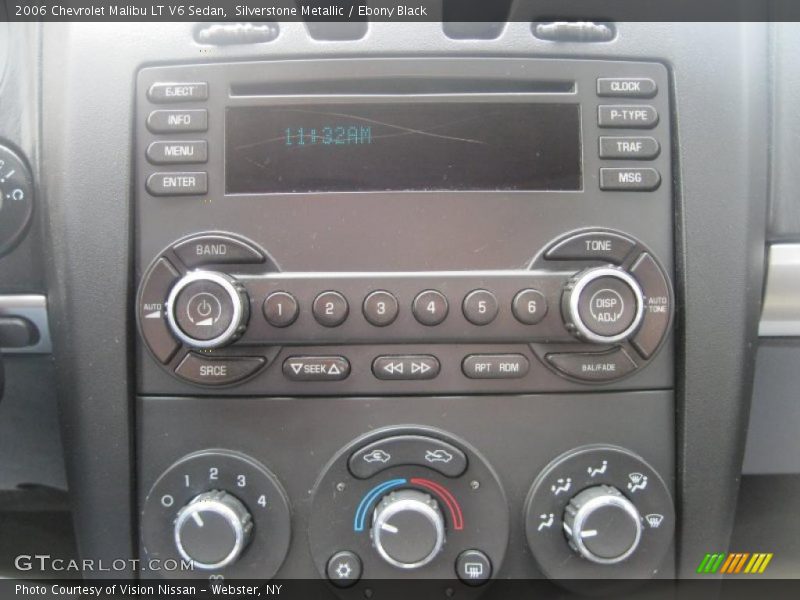 Silverstone Metallic / Ebony Black 2006 Chevrolet Malibu LT V6 Sedan