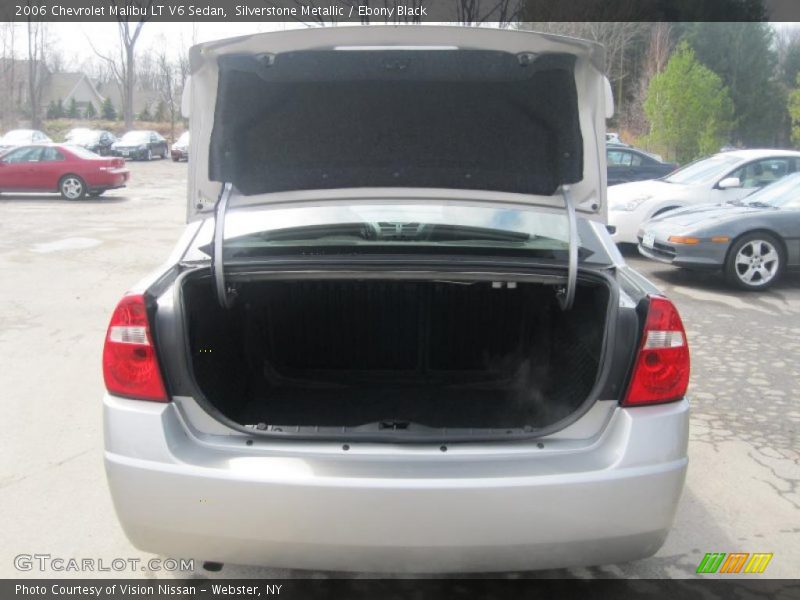 Silverstone Metallic / Ebony Black 2006 Chevrolet Malibu LT V6 Sedan
