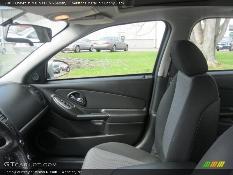 Silverstone Metallic / Ebony Black 2006 Chevrolet Malibu LT V6 Sedan