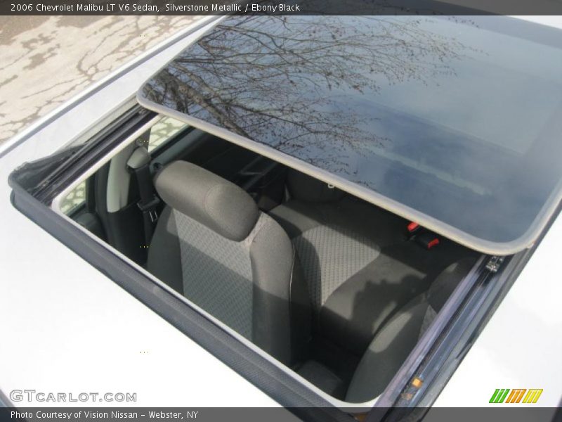 Silverstone Metallic / Ebony Black 2006 Chevrolet Malibu LT V6 Sedan