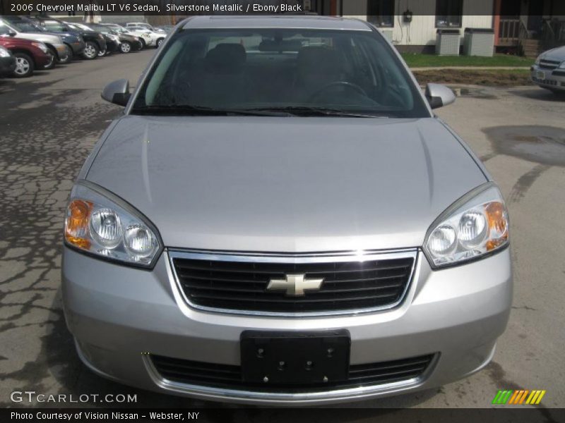 Silverstone Metallic / Ebony Black 2006 Chevrolet Malibu LT V6 Sedan