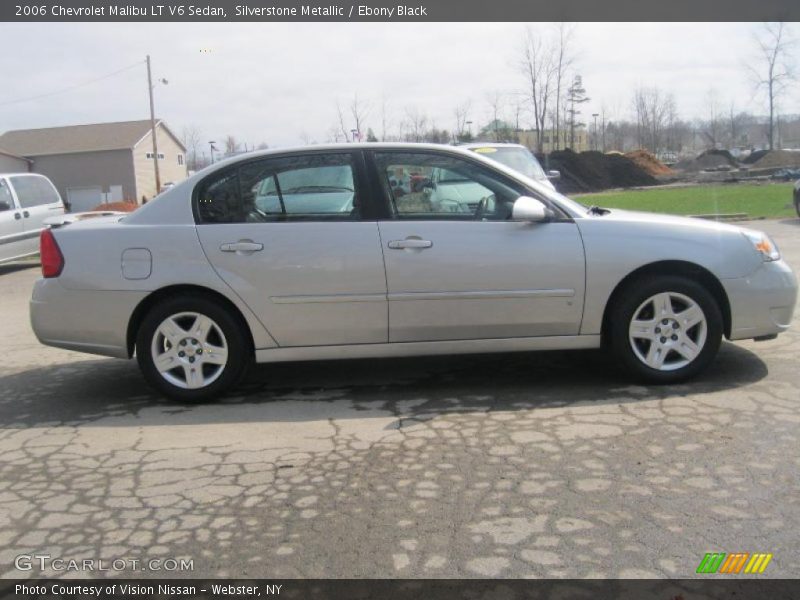 Silverstone Metallic / Ebony Black 2006 Chevrolet Malibu LT V6 Sedan