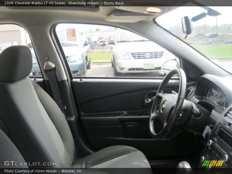 Silverstone Metallic / Ebony Black 2006 Chevrolet Malibu LT V6 Sedan